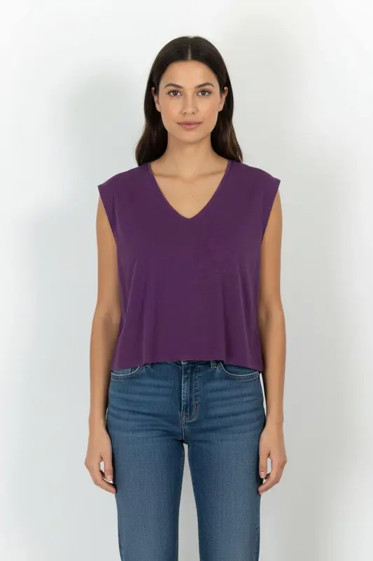 Débardeur Violet - Taille M/38