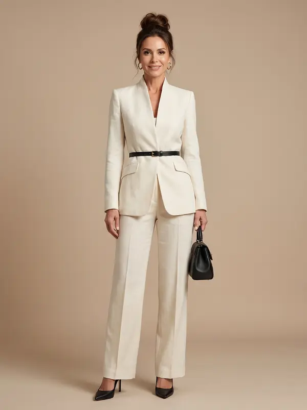 Delta - Costume Ajusté Élégant