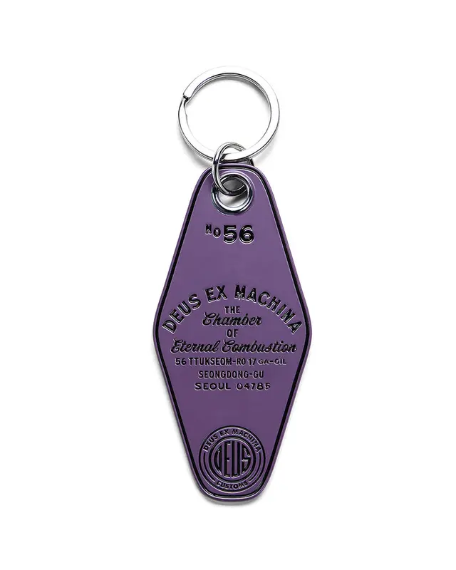 Deus Ex Machina Seoul Key Tag Grape Purple