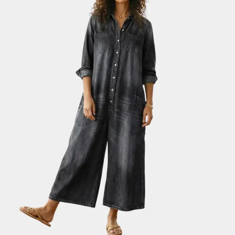 Diana - Salopette Denim Intemporelle