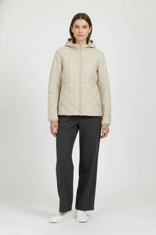 Doudoune Beige - Taille L/40
