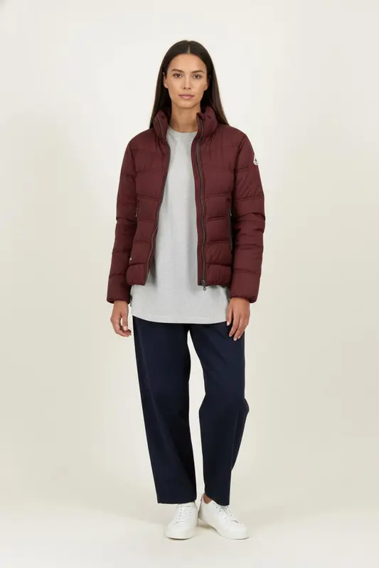 Doudoune Légère Bordeaux - Taille L/40 - imparfaites