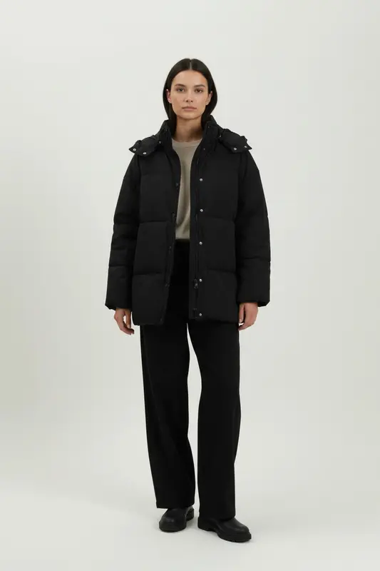 Doudoune Noire - Taille S/36