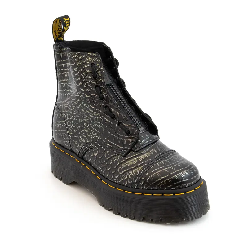 DR MARTENS SINCLAIR Femme Metal