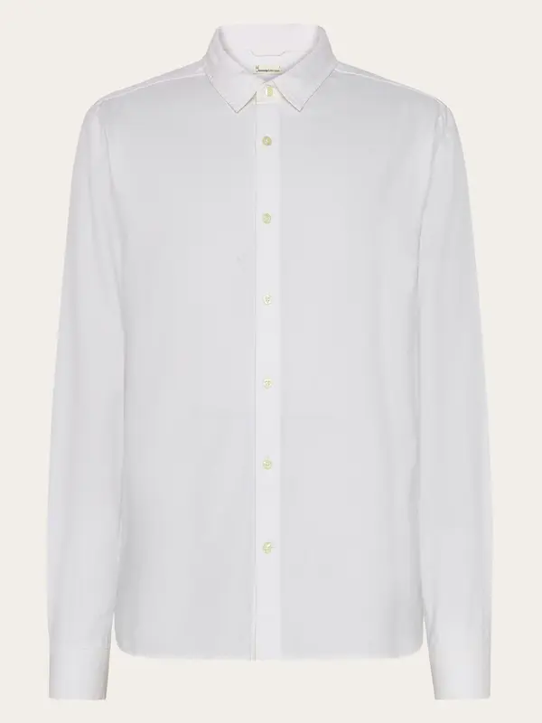 Dune light twill shirt - Egret