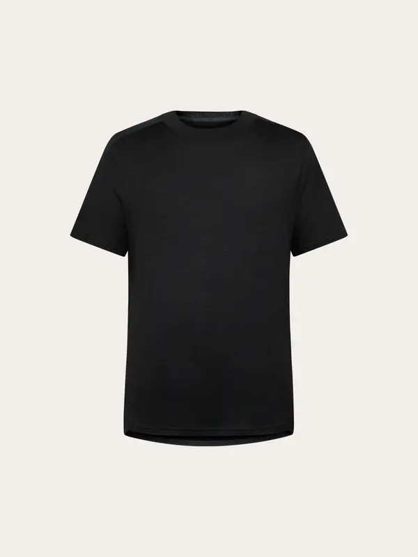 Dynamic wool t-shirt - Black Jet