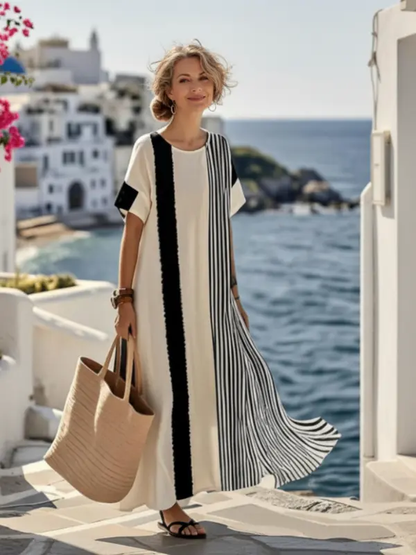 Elara - Robe Maxi Décontractée