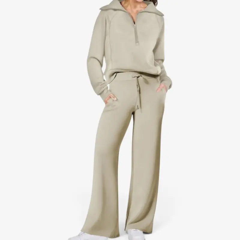 Ensemble 2 pièces femme avec coupe décontractée