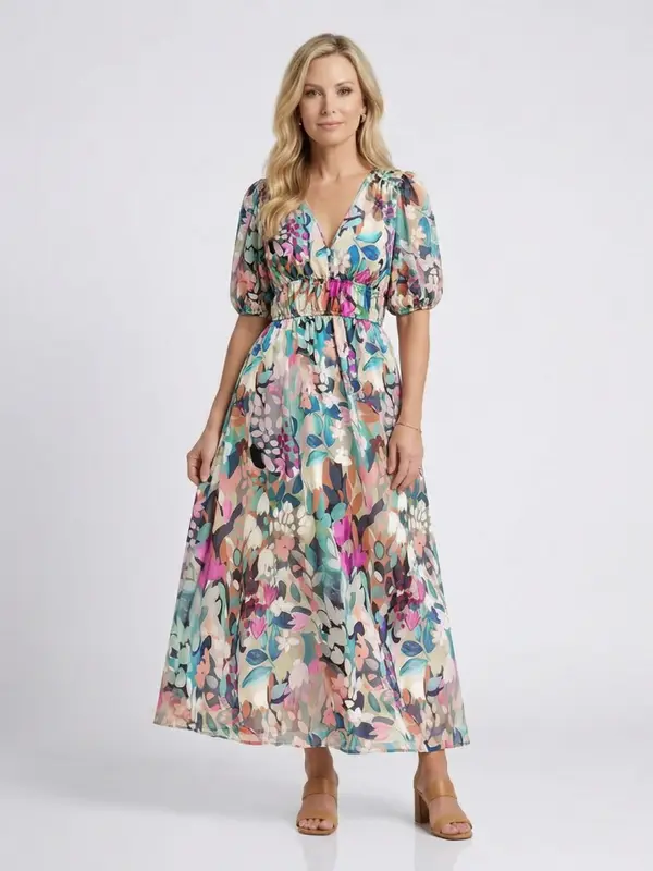 Eulalie - Robe Midi Décontractée