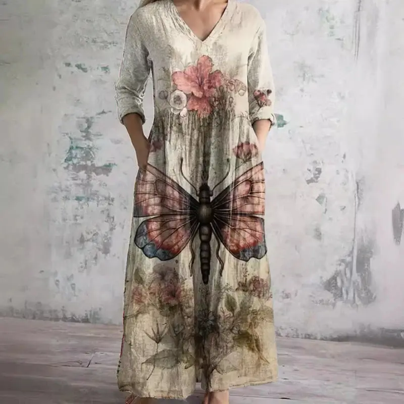 Evelyn - Élégante Robe Florale