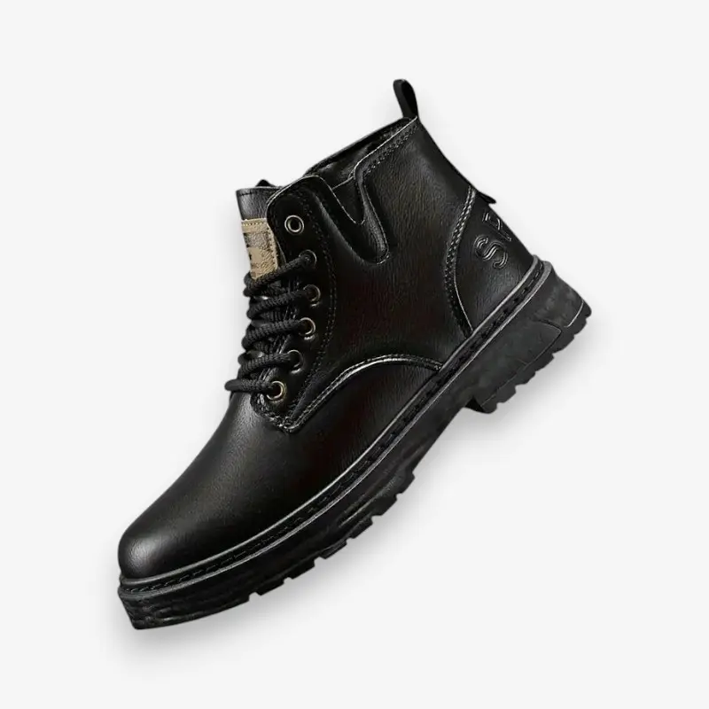 Evren – Chaussures Montantes à Bout Rond avec Laçage et Semelle Antidérapante