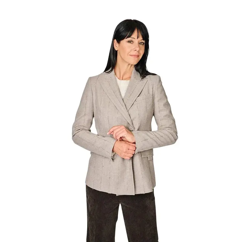 Fabiana Filippi gilet femme taupe GCD226F177 M413 0615