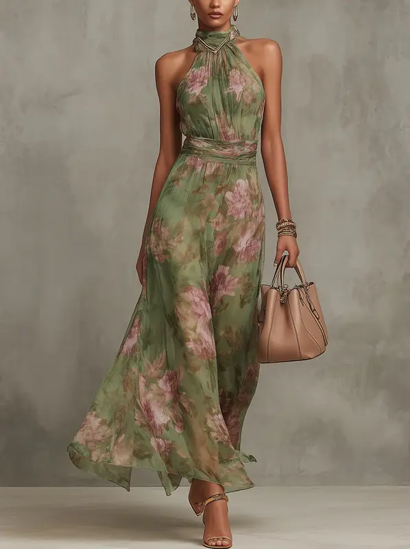 Faith - Robe Maxi Élégante D'Été