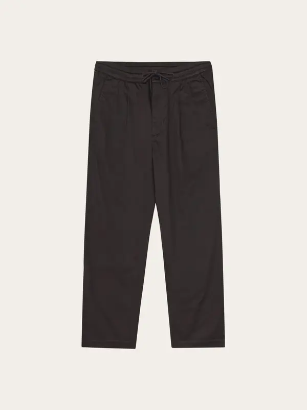 Fig comfort canvas pants - Chocolate Torte