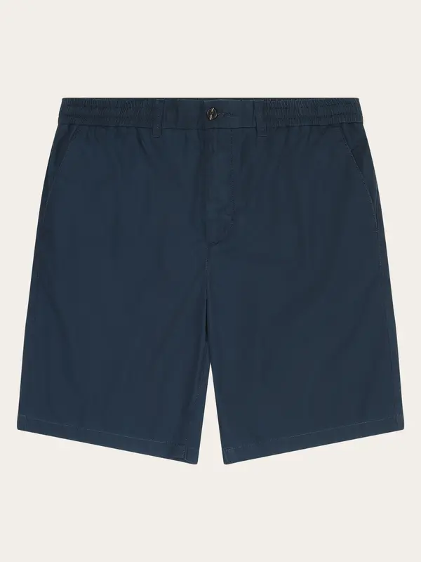 Fig comfort poplin shorts - Total Eclipse