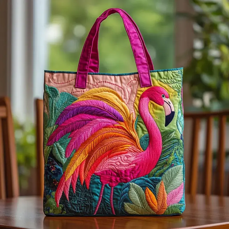 Flamant - Tote Bag Matelassé Chic