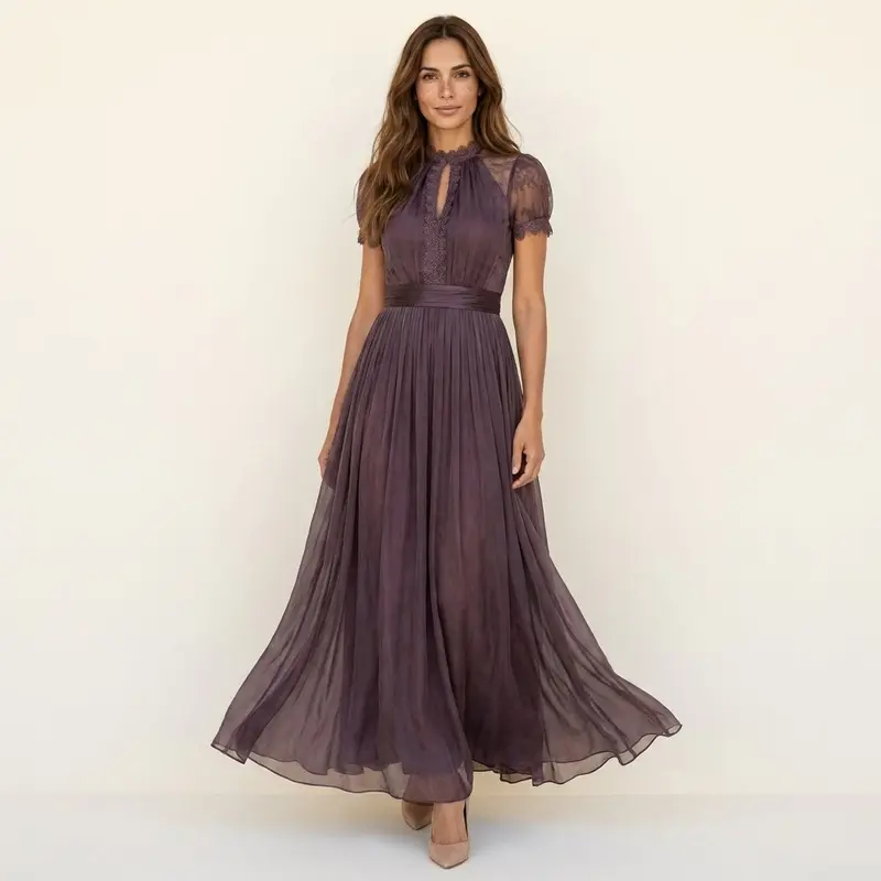 Flavia - Robe Longue Élégante
