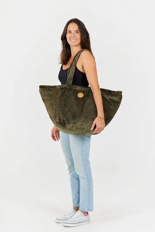 Fleece Tote Bag - Resin