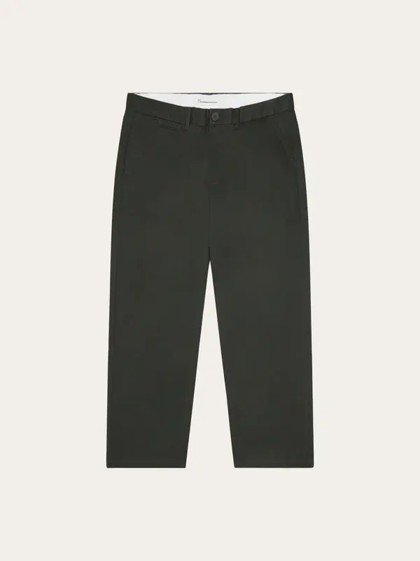 Flint wide chino pants - Forest Night