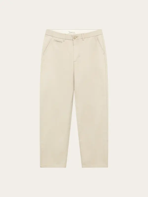 Flint wide chino pants - Light feather gray