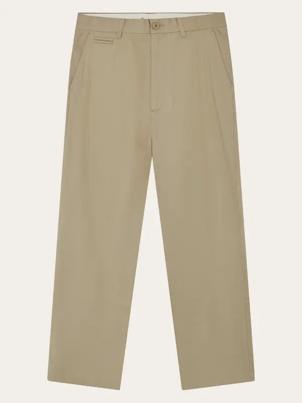 Flint wide chino pants - Twill