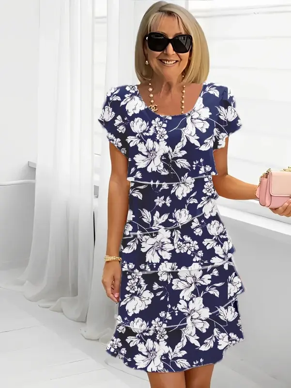 Francesca - Élégante Robe À Volants