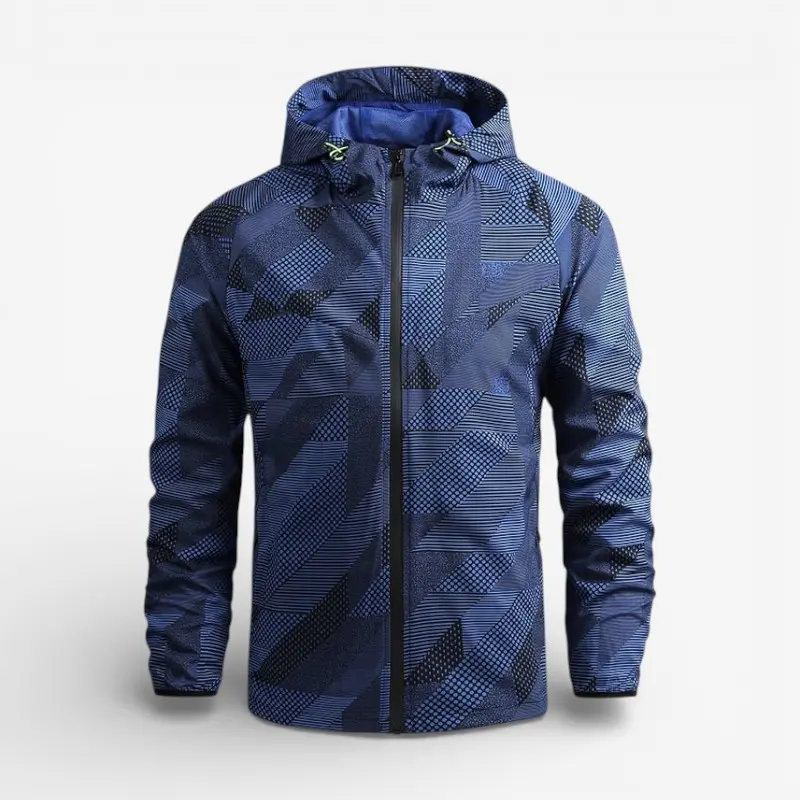 Frederick – Veste zippée à manches longues et bretelles croisées