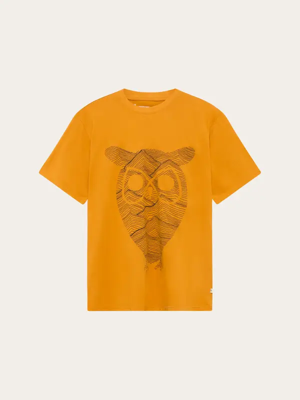 Front print t-shirt - Golden Oak