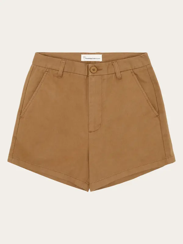 GALE boyfriend mid-rise twill chino shorts - GOTS/Vegan - Tuffet