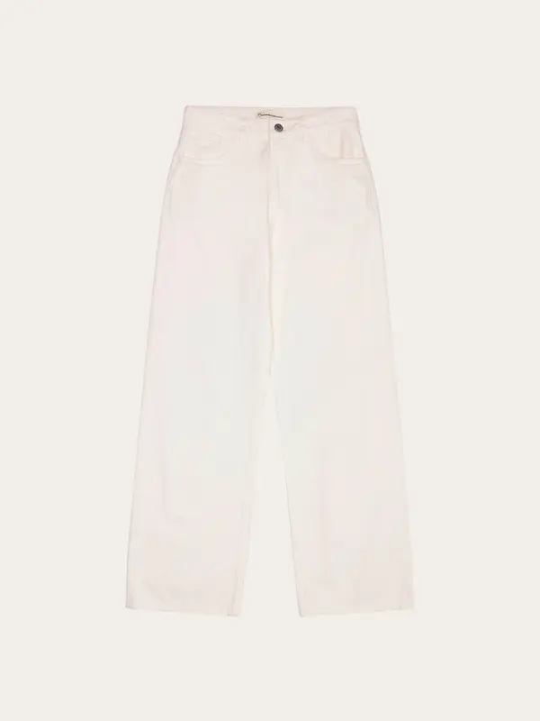 Gale regular twill pants - Egret