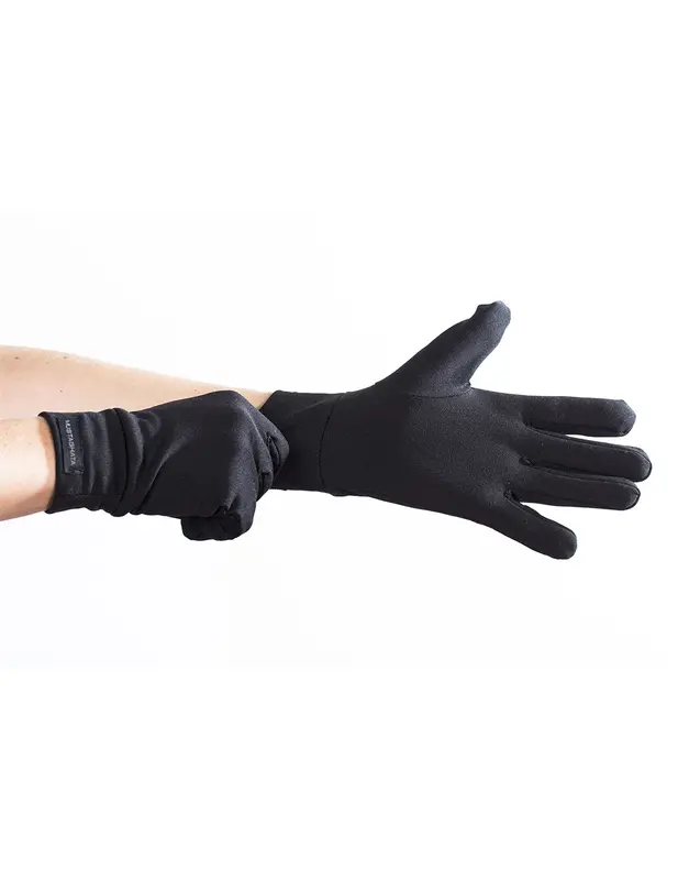 Gants running polyester gratté RUNGANT