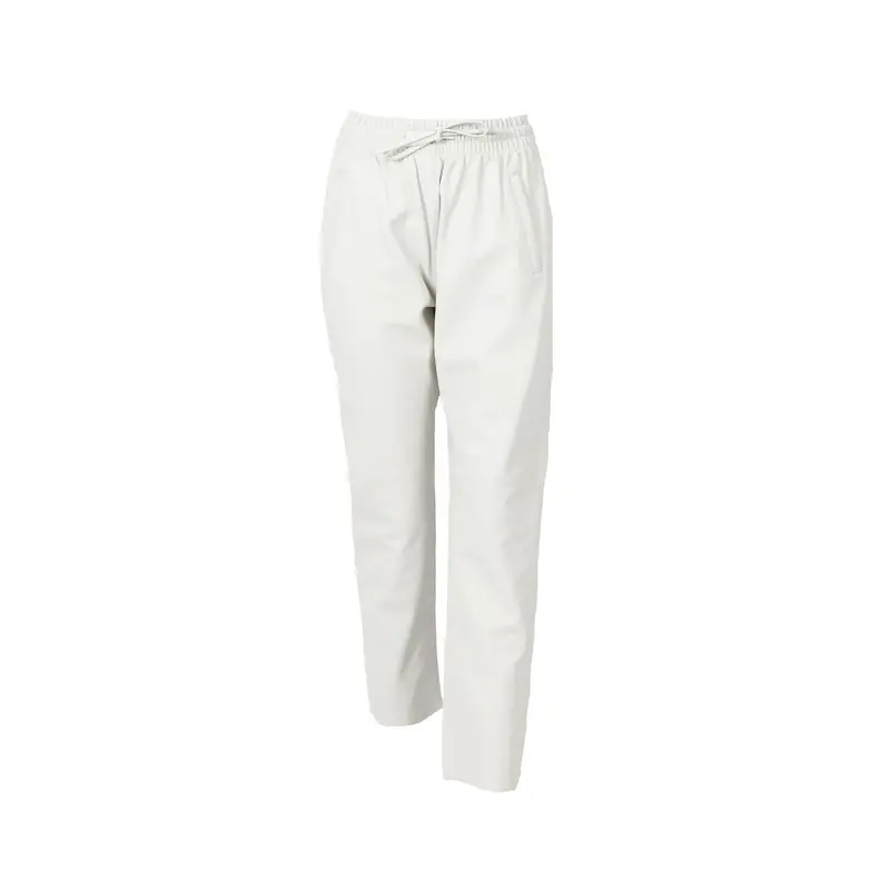 GIFT (REF. 63641) BLANC - PANTALON JOGPANT CUIR