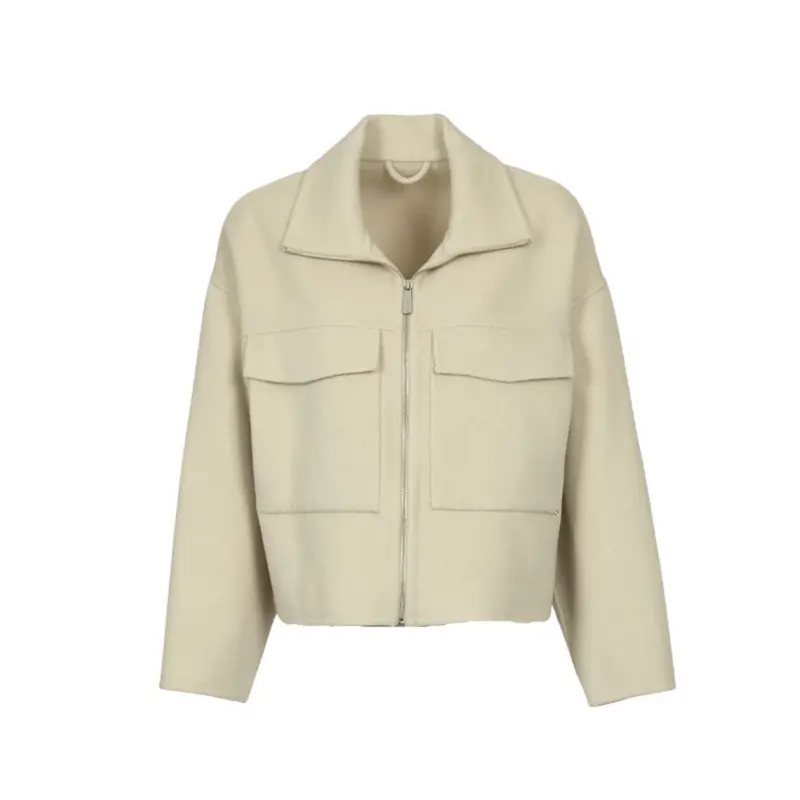 GIGI (REF. 65354) BEIGE CLAIR- VESTE EN LAINE
