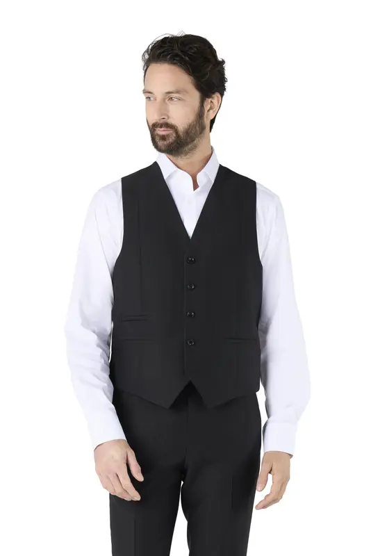 Gilet ajusté - NOIR