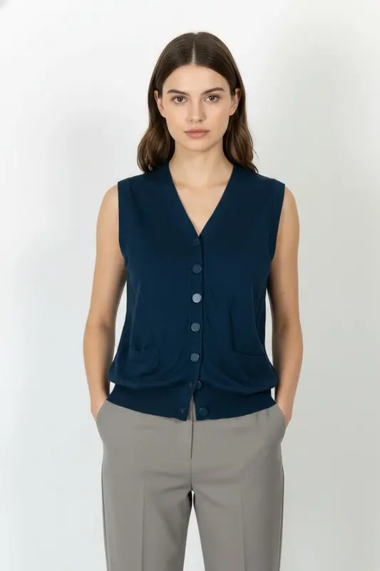 Gilet Bleu - Taille XL/42