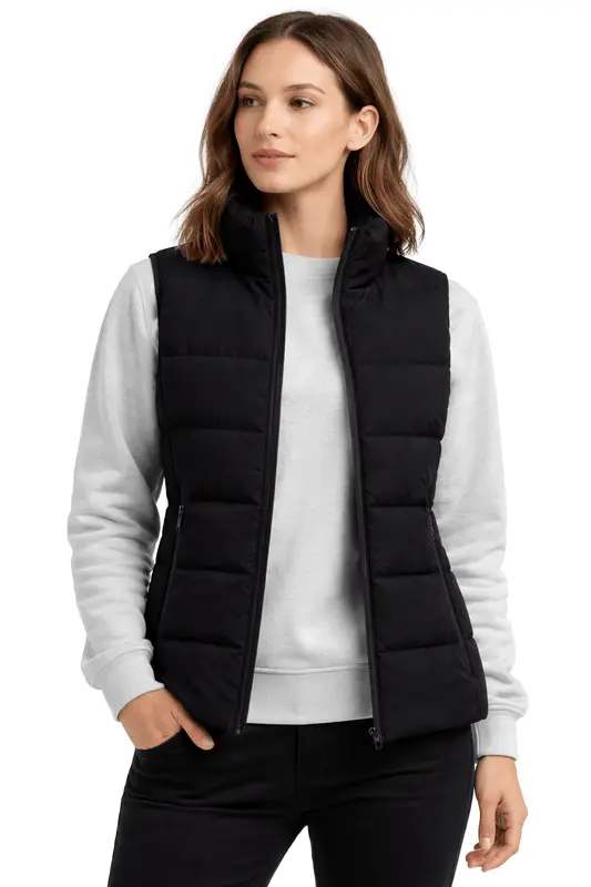 Gilet chauffant doudoune pour femme – Dual Heating
