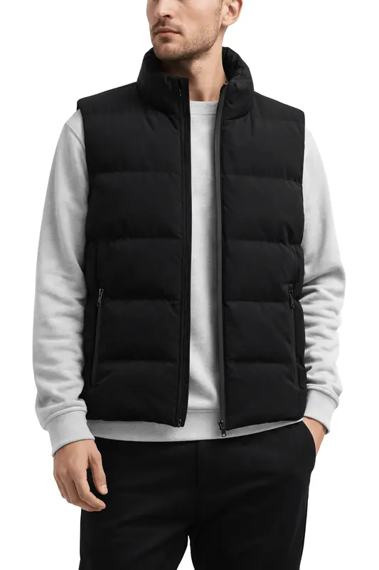 Gilet chauffant doudoune pour homme – Dual Heating