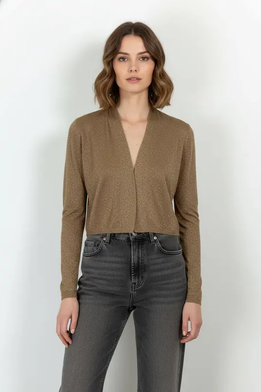 Gilet Doré - Taille XS/34