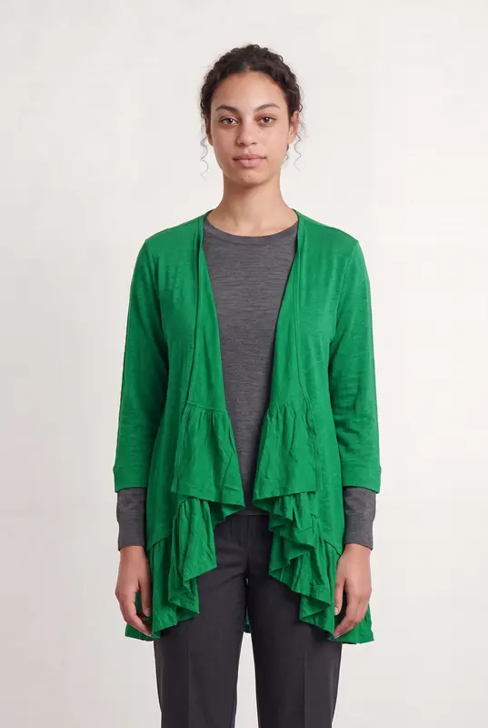 Gilet Long Vert - Taille XL/42