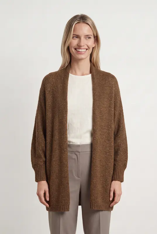 Gilet Marron - Taille S/36