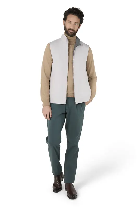 Gilet réversible - BEIGE