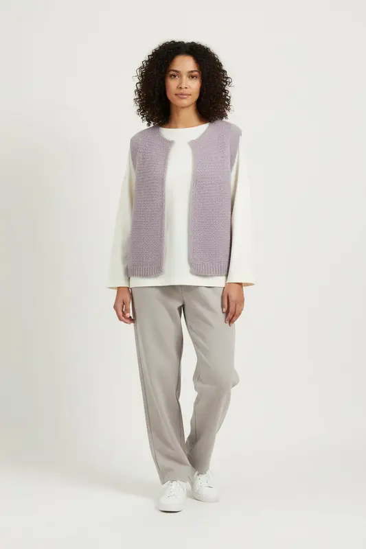 Gilet Violet - Taille M/38