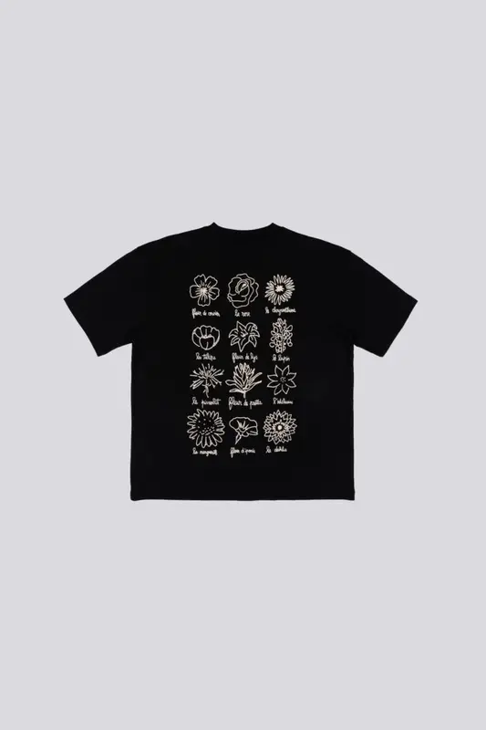 Goodies Sportive Le Fleuriste Tee Black