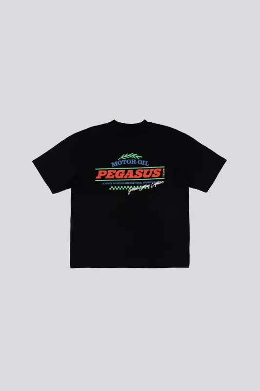 Goodies Sportive Motor Oil Tee Black