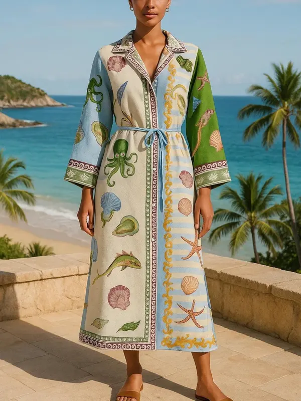 Grace - Robe Midi D'été Confortable