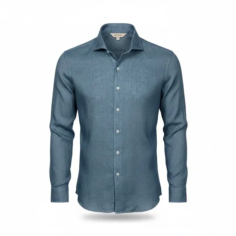 Gran Sasso Hommes chemise manches longues essence homme