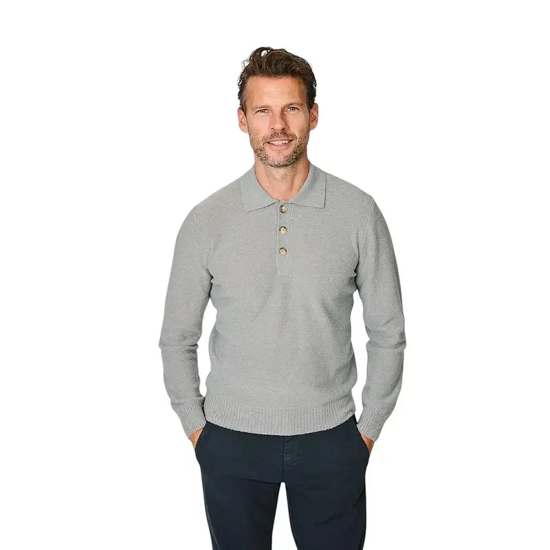 Gran Sasso Hommes polo homme vert