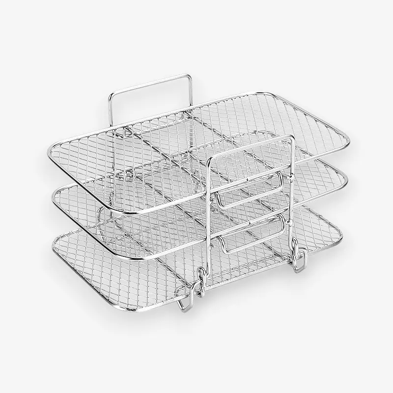 Grille déshydrateur multi niveaux pour cuisson vapeur et rôtissage
