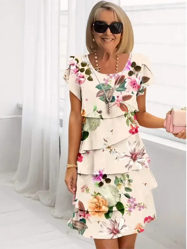 Hana - Robe Fluide Élégante