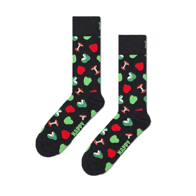HAPPY SOCKS Chaussettes Crew "Apples"